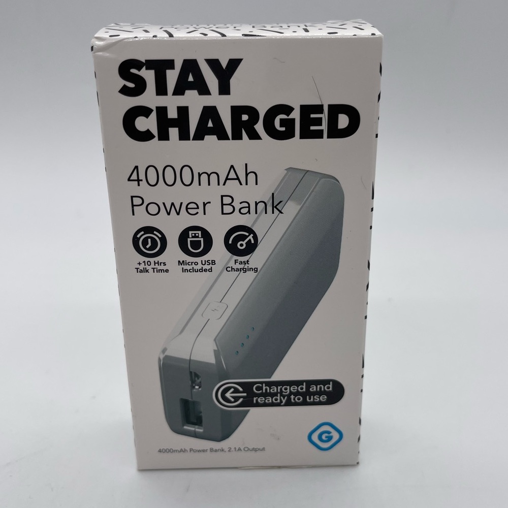 GEMS Portable Power Bank charger NWT